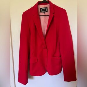Ambiance Bold Red Women's Blazer